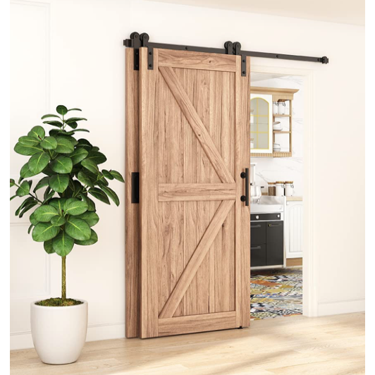 Ensemble Le Rustique, style porte de grange - Quincaillerie Ensemble Le Rustique, style porte de grange - Quincaillerie